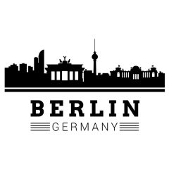 Berlijn Berlin Germany muursticker raamsticker