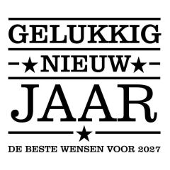 Gelukkig nieuwjaar