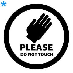 Niet aanraken
