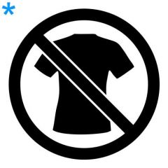 Verboden voor kleding