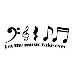Let the music take over