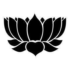 Lotus bloem uitgeklapt