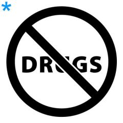 Verboden voor drugs