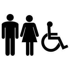 Man vrouw rolstoel