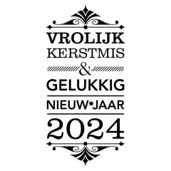 Vrolijk kerstmis met ornament