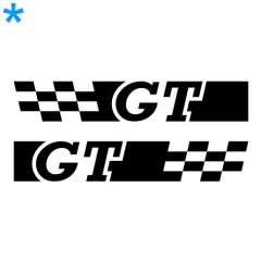 Racestreep GT of GTI sticker autosticker