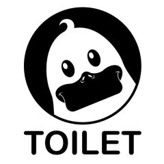 Toilet wc eend