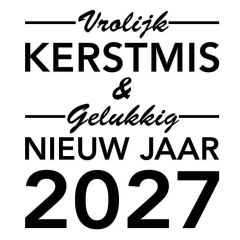 Vrolijk kerstmis blok