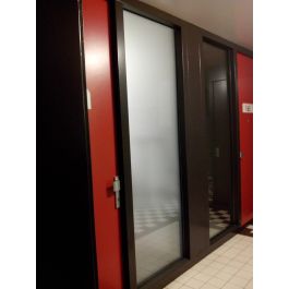 Raamfolie voordeur op maat Raamfolie voordeur op maat